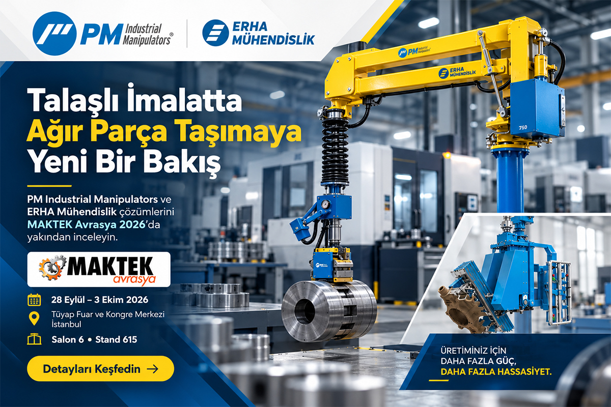 MAKTEK Avrasya 2026 Erha stand görseli. Detay için tıklayın.